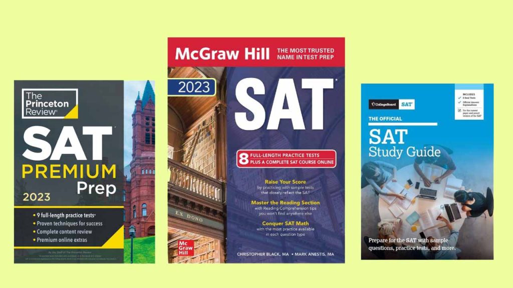 best prep books SAT math 1 and math 2